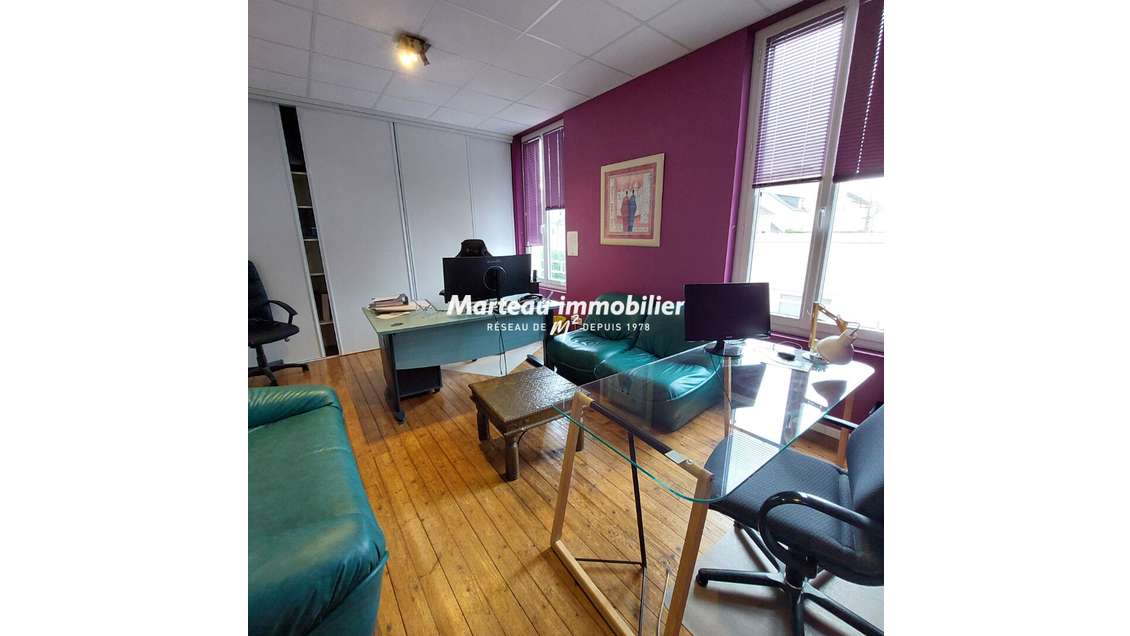A louer bureaux 124m² Le Mans Jardin des Plantes