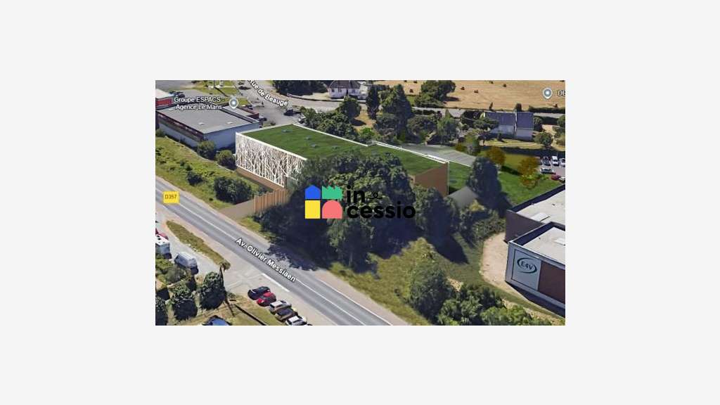 A louer bureaux 720m² divis.R+2 Le Mans Pôle Ouest