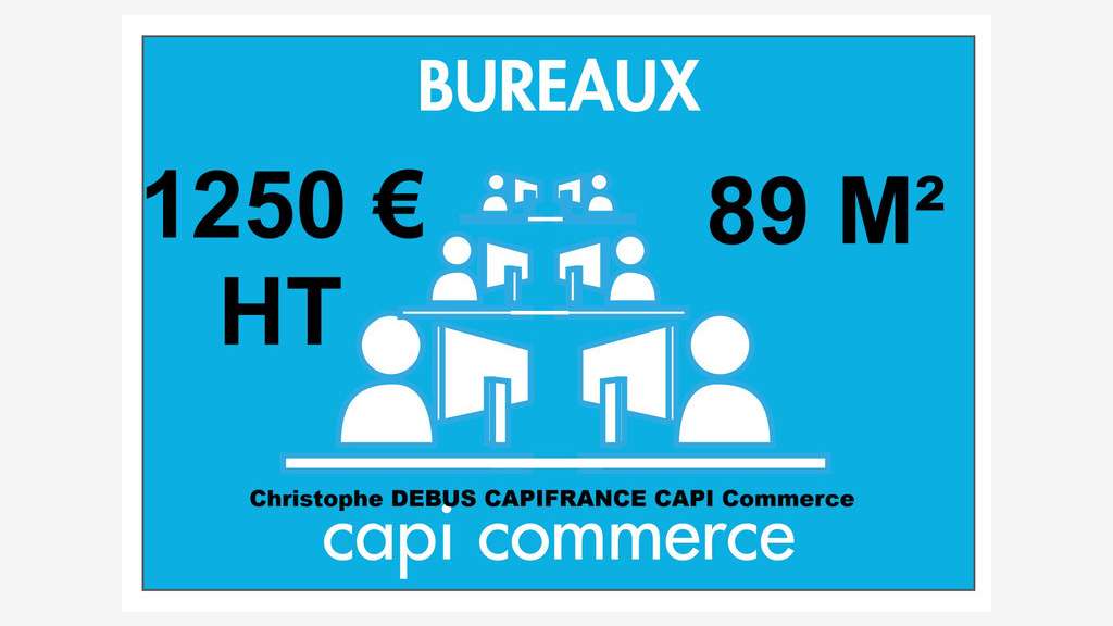 Bureau R+1 à louer au Plessis-Belleville