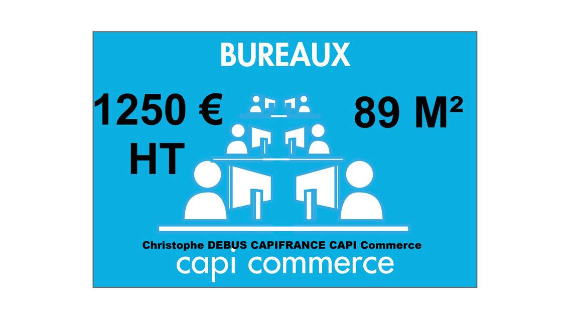 Bureau R+1 à louer au Plessis-Belleville