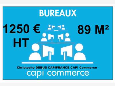 Bureau R+1 à louer au Plessis-Belleville