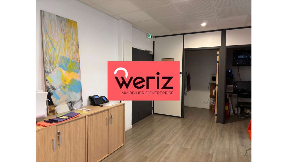 Bureaux cloisonnés sur le Pole d'activités d'Aix 