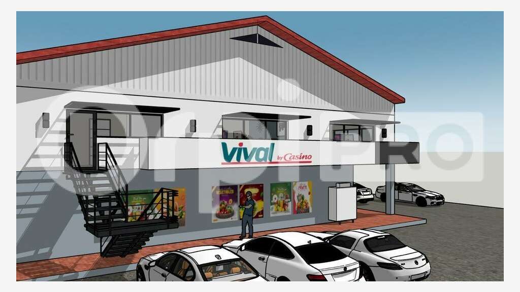 A louer 160m² de bureaux en R+1 au Raizet