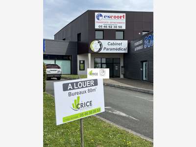 A louer bureaux 80m² RDC à Les Gonds