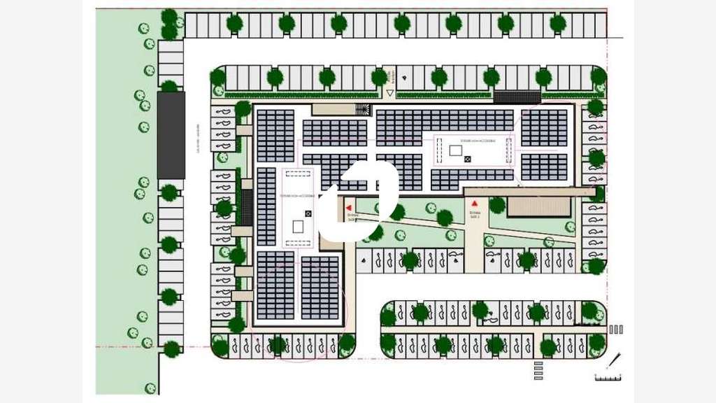 A louer Bureaux 2971m² Lesquin