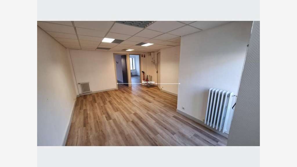 Location bureaux 62m² lumineux à Lille centre