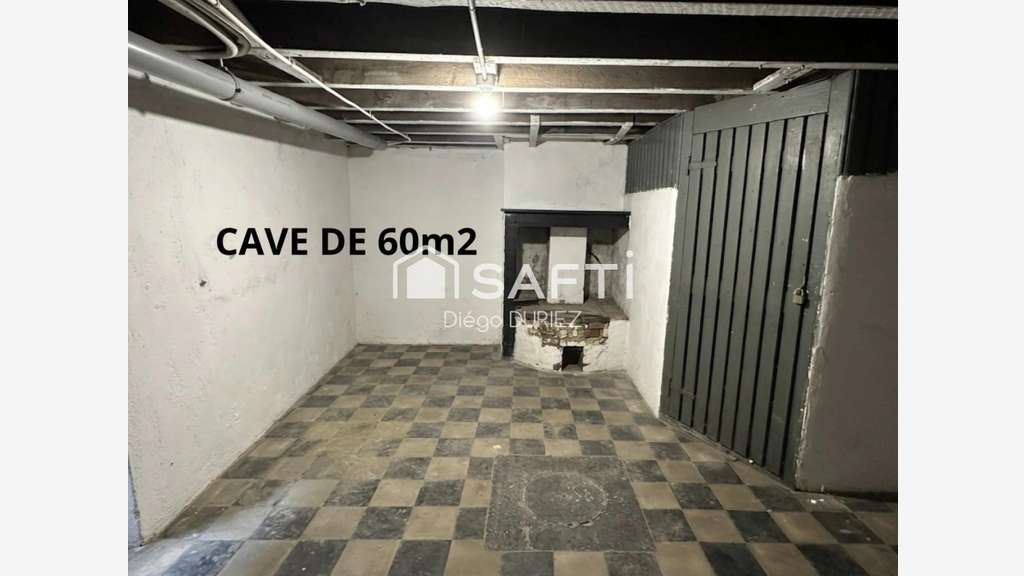 Loue local professionnel rénové 60m² + cave Lille