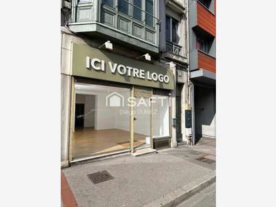 Loue local professionnel rénové 60m² + cave Lille