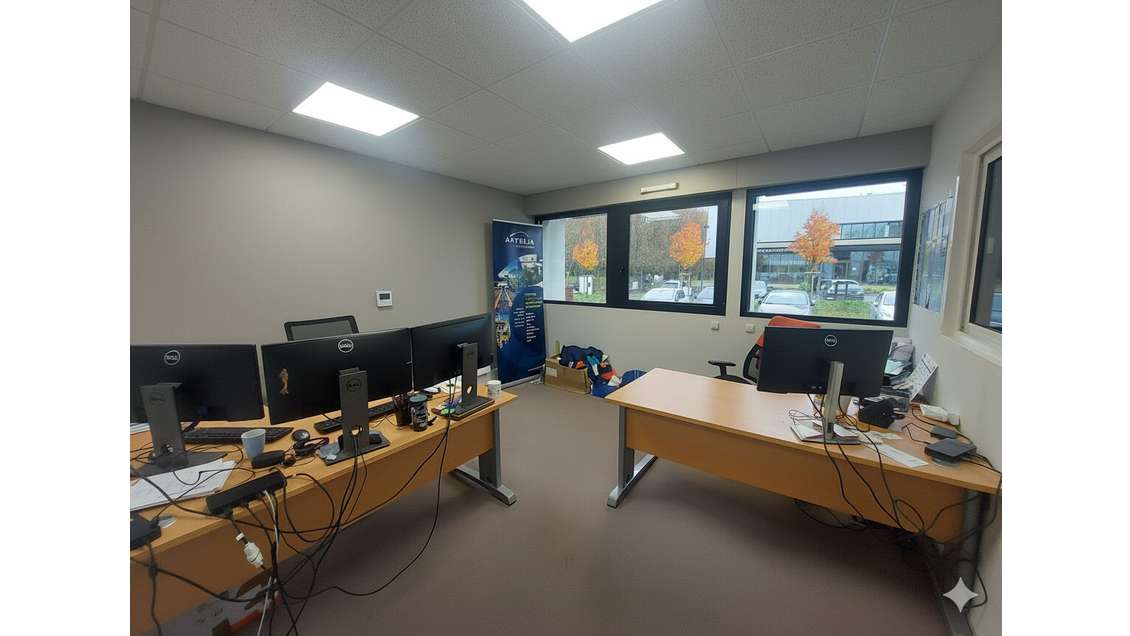 Location bureaux 45m² secteur Lorient parc de Soye