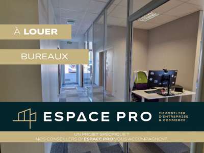 A louer 136m² de bureaux en RDC au Sud de Caen