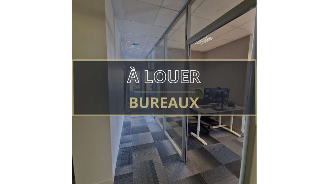 A louer 136m² de bureaux en RDC au Sud de Caen