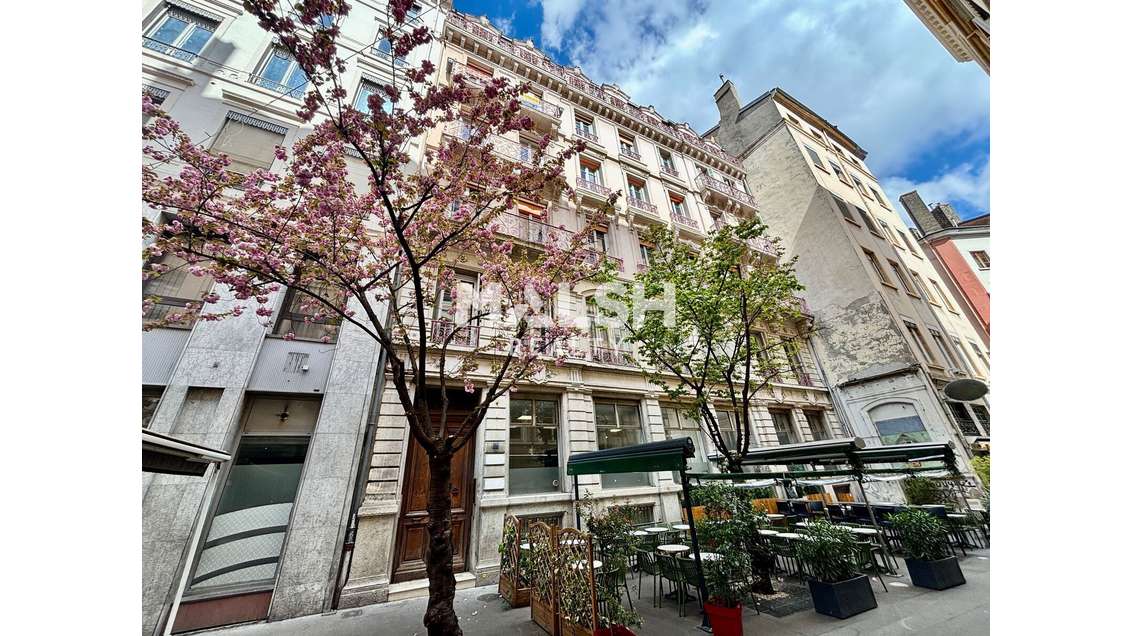 A louer bureaux 106m² Lyon 1er Hôtel de Ville