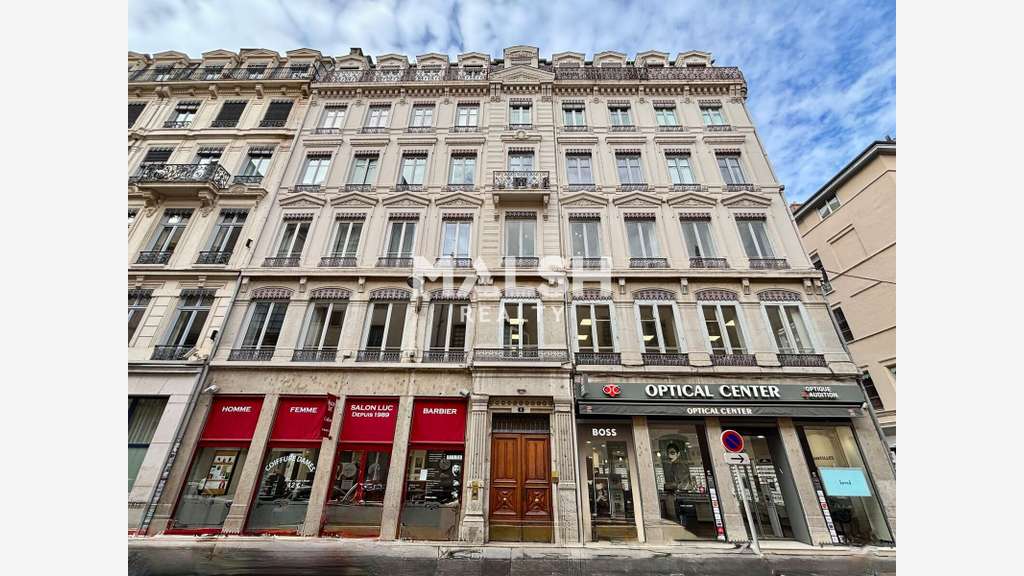 A louer bureaux 92m² à Lyon 2e Presqu'île