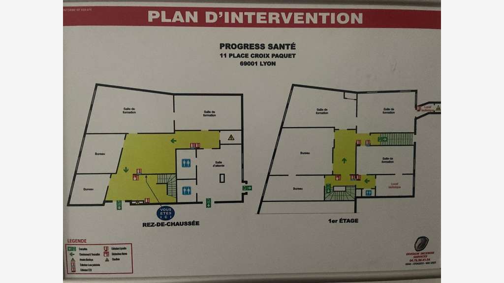 Bureaux de 280m² à louer à Lyon 69001 Croix Paquet