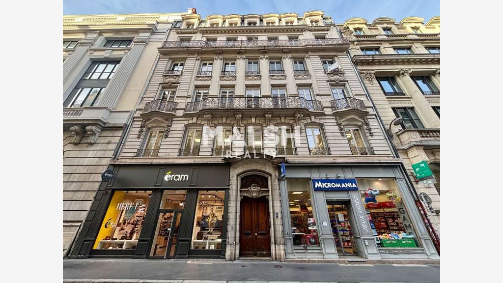A louer bureaux 208,65m² Lyon 2e Presqu'île