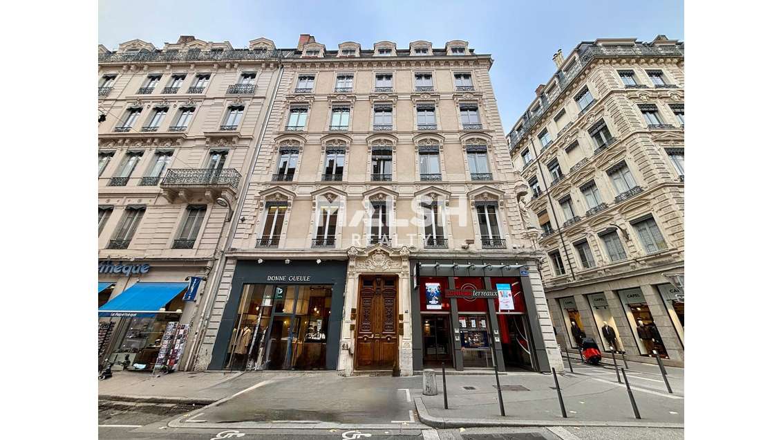 Bureaux de 189m² à louer à Lyon 69001 Presqu'île