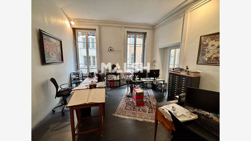 Bureaux de 189m² à louer à Lyon 69001 Presqu'île