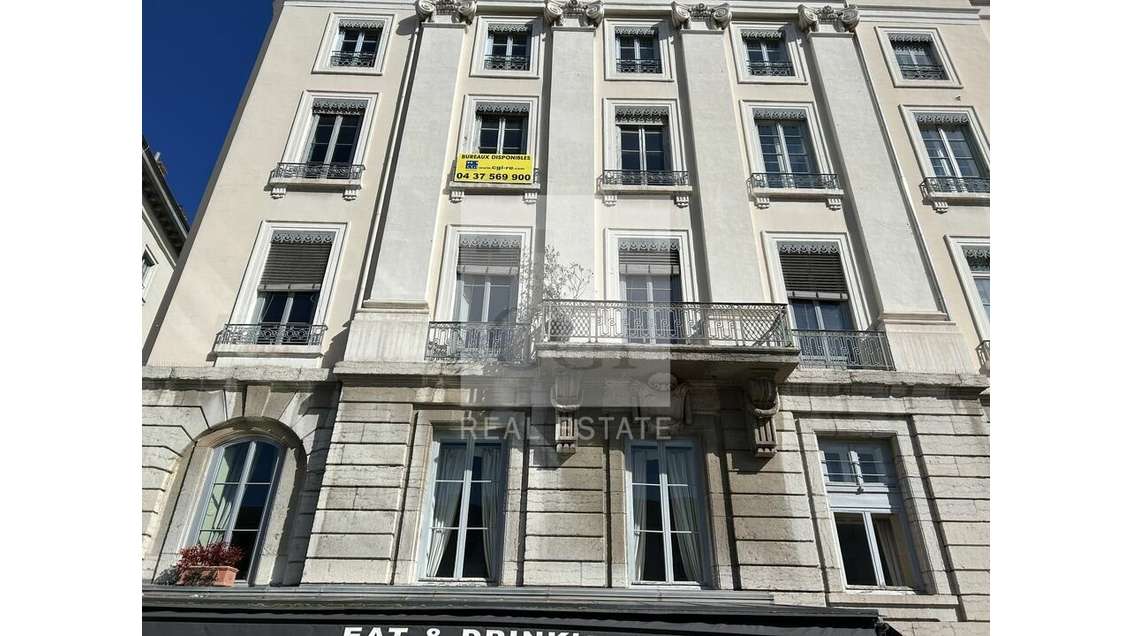 A louer bureaux de 231m² haut standing Lyon 69002
