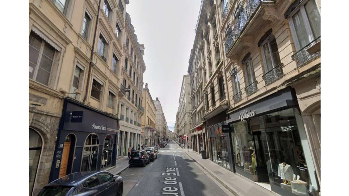 Bureaux 70m² à louer rue de Brest Presqu'Ile Lyon