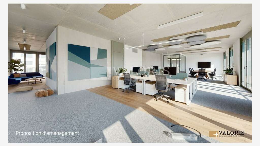 Bureaux à partir de 350m² à louer Lyon Confluence