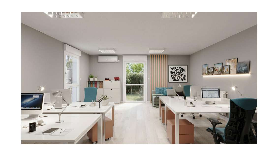 Bureau en rez-de-jardin à louer Lyon 8e Laënnec 