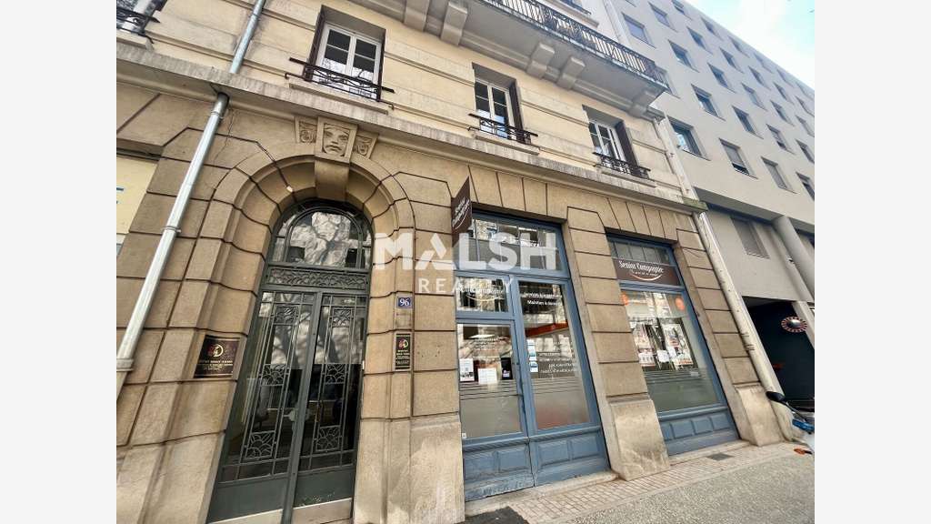 A louer bureaux 75m² RDC à Lyon 3e Garibaldi