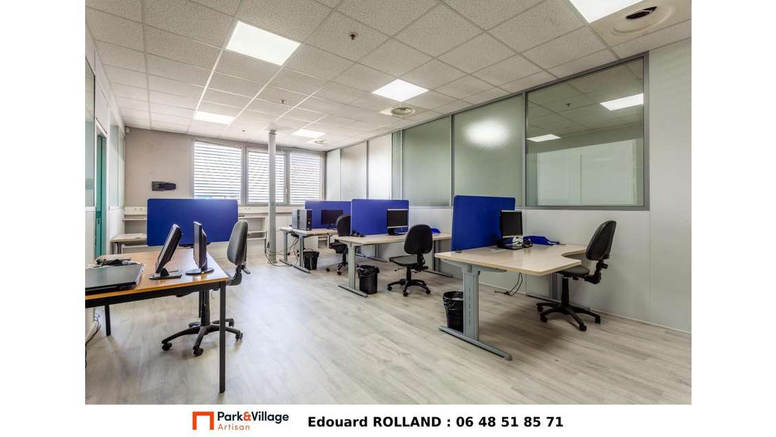 Loue bureau fermé de 59m² site gardienné à Lyon