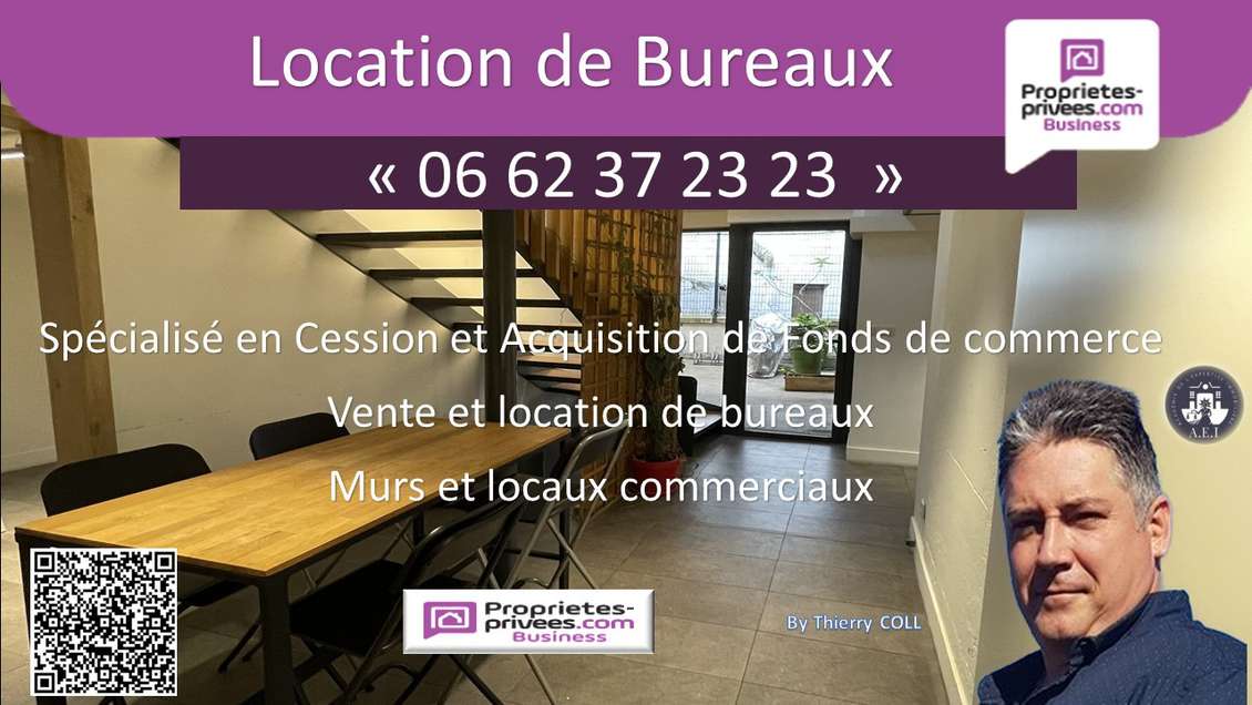 A louer bureau de 16m² à Lyon 69007