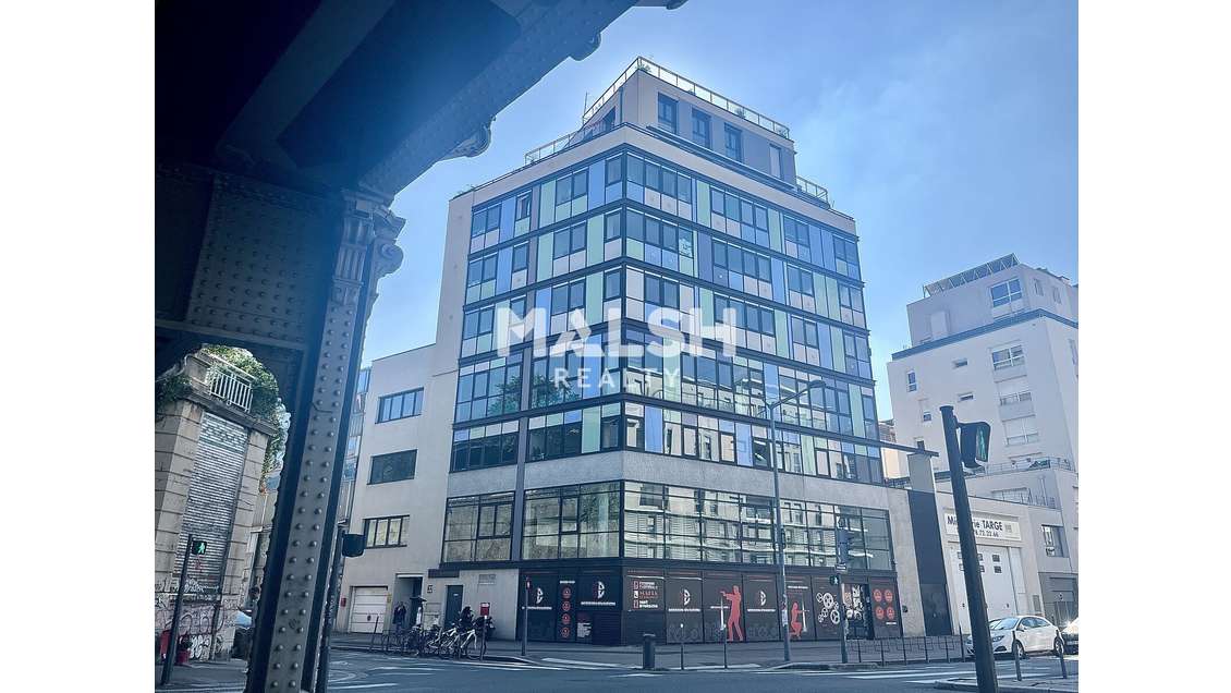 Bureaux à louer 456m² divisibles R+2 à Lyon 7e