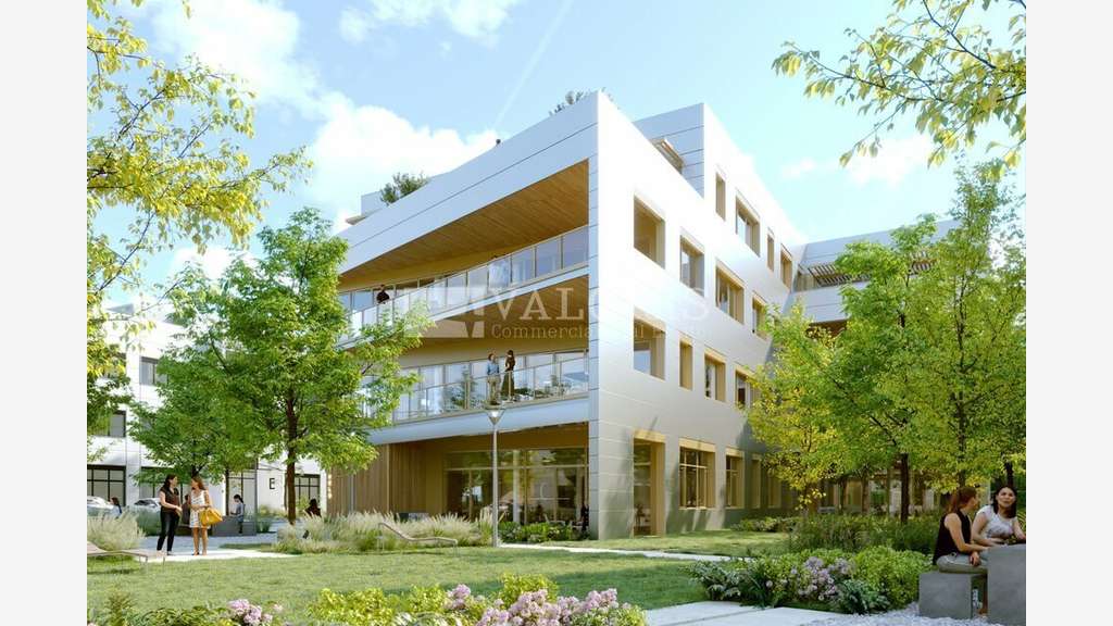 Bureaux neuf avec terrasses à louer à Lyon 7e