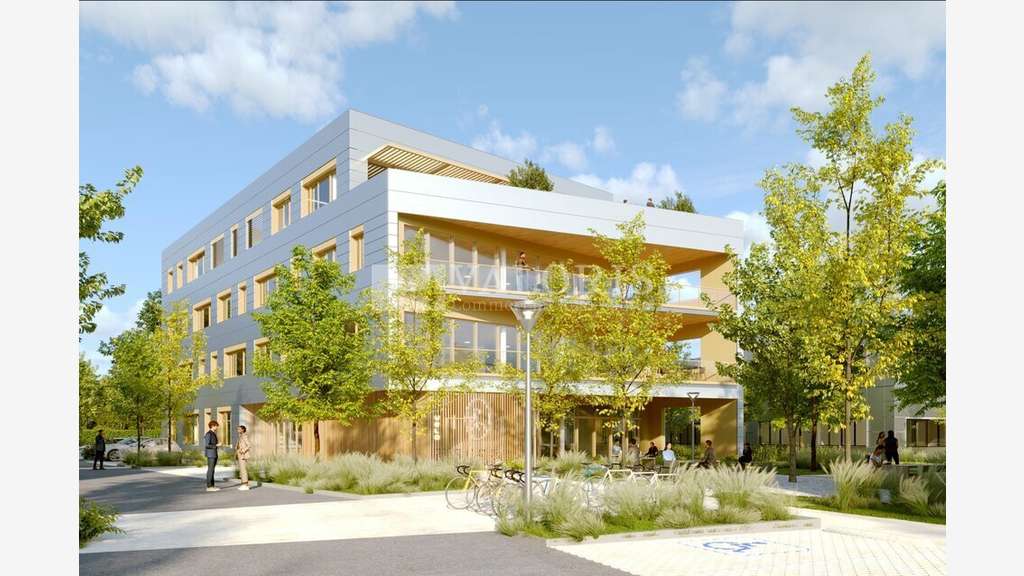 Bureaux neuf avec terrasses à louer à Lyon 7e