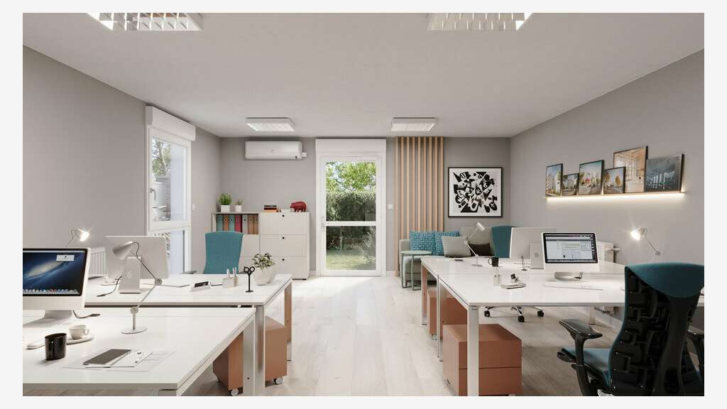 Loue bureaux 70m² Lyon 69008 près hôpitaux, métro
