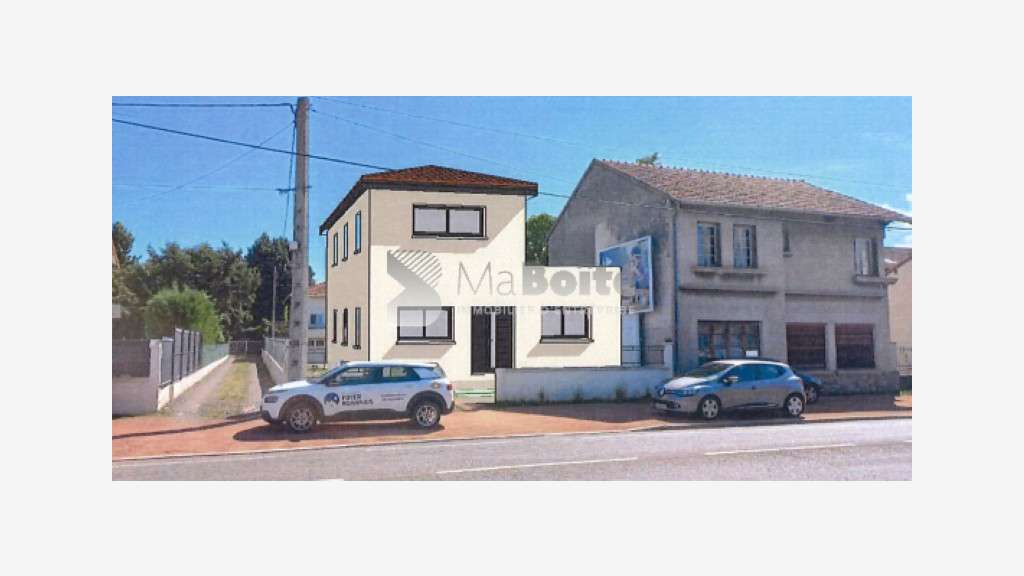 A louer bureaux show-room de 145.63m² à Mably