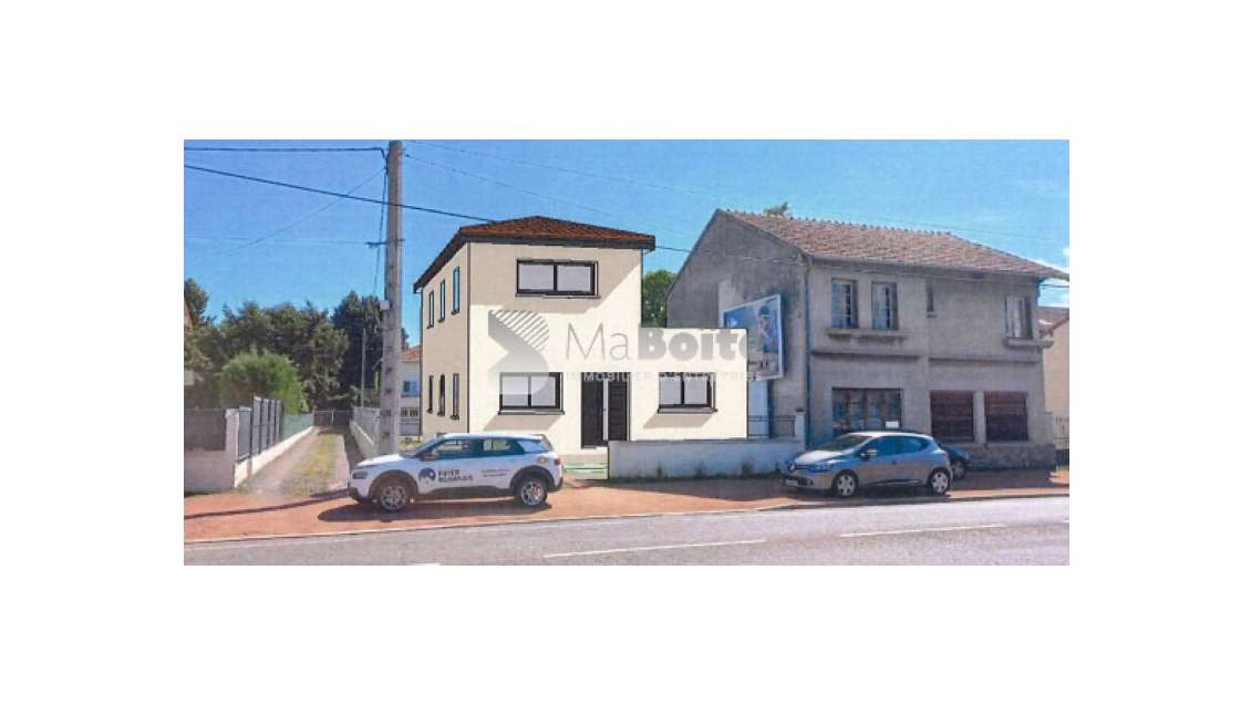 A louer bureaux show-room de 145.63m² à Mably