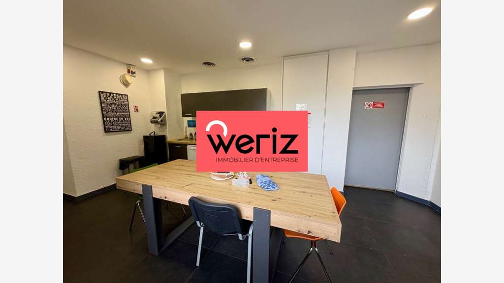 A louer bureaux 398m² avec jardin Marseille 13011