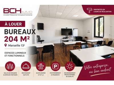Location Bureaux à Marseille 13e