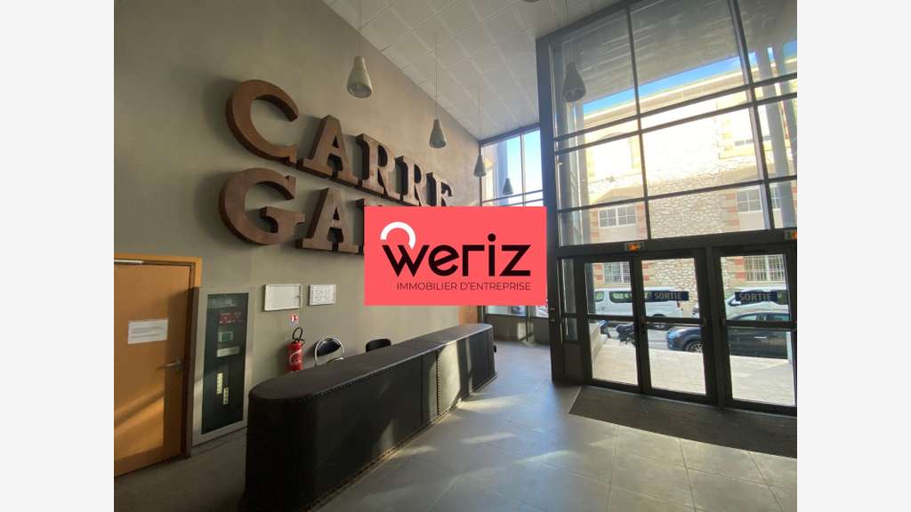 A louer bureaux 1563m² zone franche Marseille