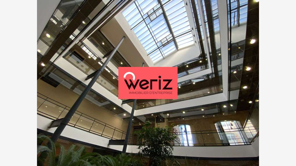A louer bureaux 1563m² zone franche Marseille