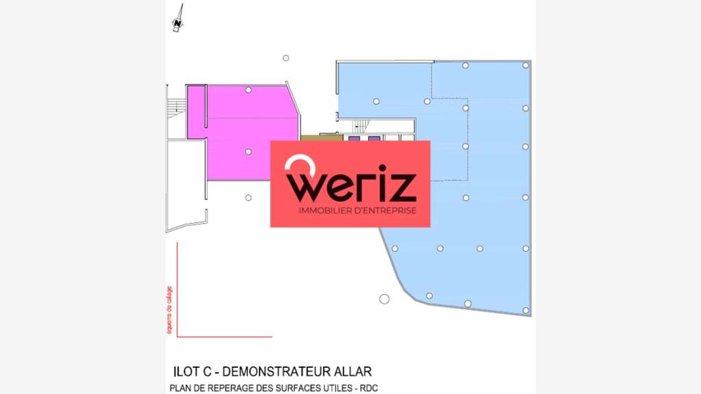 Location bureaux 210m² Euromed 2 Marseille 13015