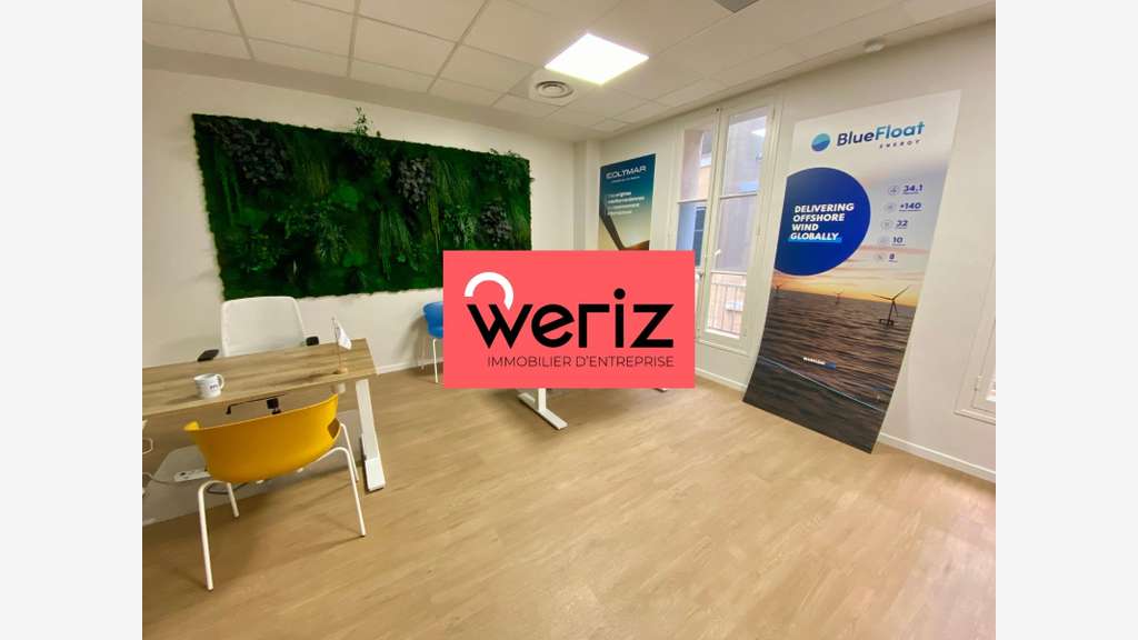 A louer bureaux 150m² rooftop centre Marseille 