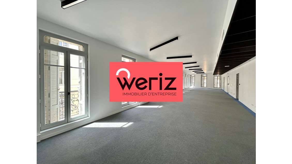 Location bureaux prestigieux 205m² à Marseille 1er