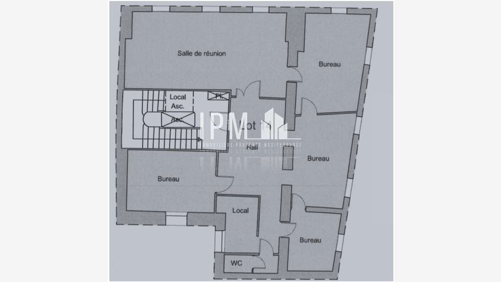 A louer bureaux 112m² Marseille 13006
