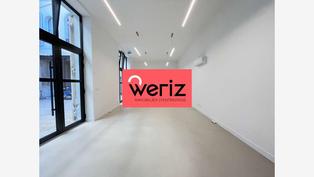 Location bureaux 57m² lumineux PMR Marseille 13006