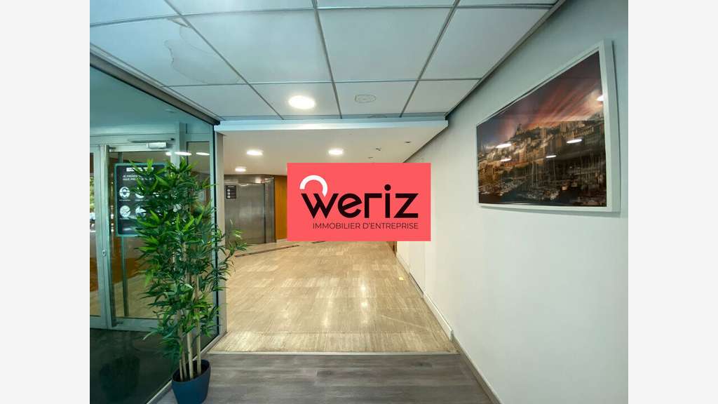 A louer bureaux 567m² à Marseille av. de Hambourg