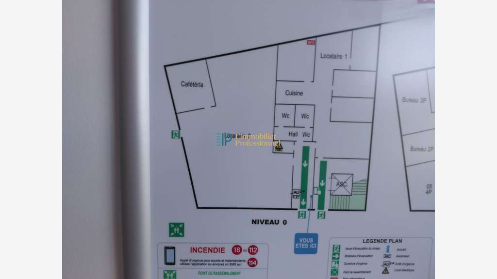 A louer bureaux 159m² zone artisanale Quimperlé