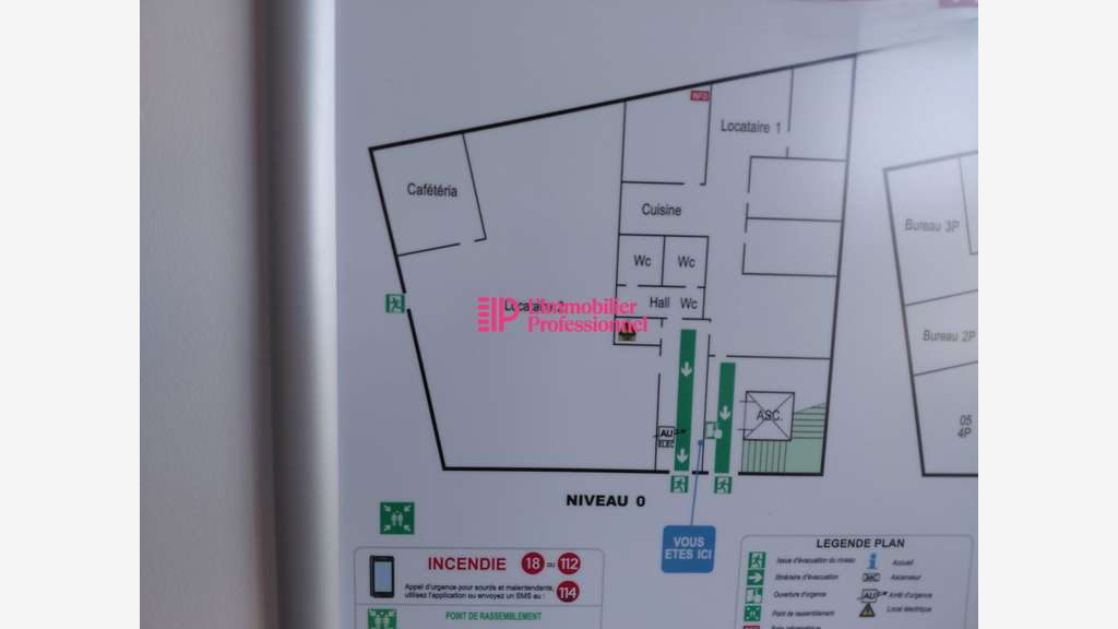 A louer bureaux 159m² zone artisanale Quimperlé
