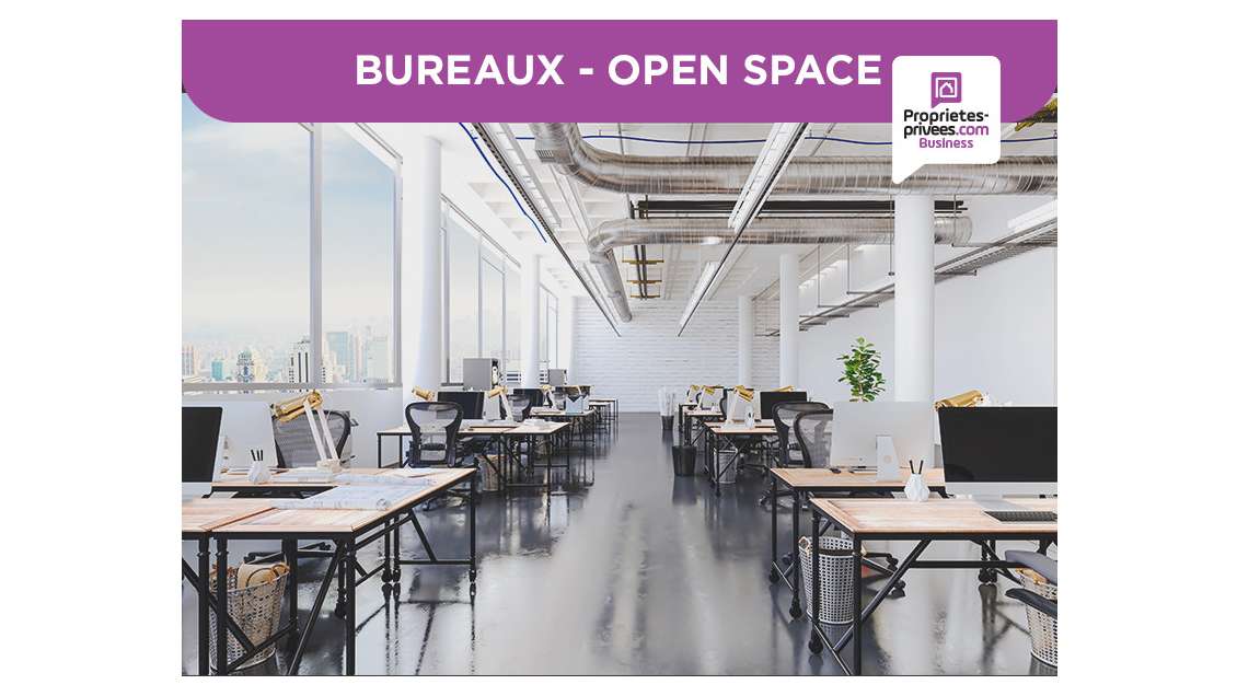 Plateau de bureaux 120m² (250m² possible) à Marly