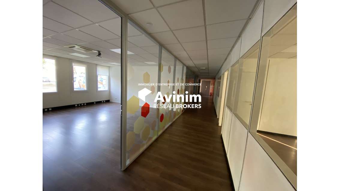 A louer bureaux de 580m² à Meylan Innovallée