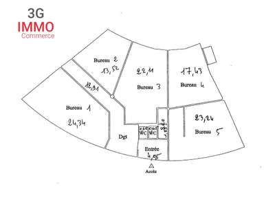 Location Bureaux à Miribel