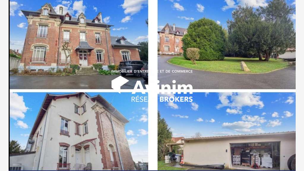 A louer manoir de prestige usage mixte Mitry-Mory